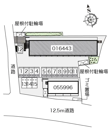 ★手数料０円★藤沢市城南４丁目　月極駐車場（LP）